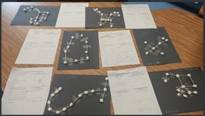 Students inquired into conetellations to find patterns in the sky.